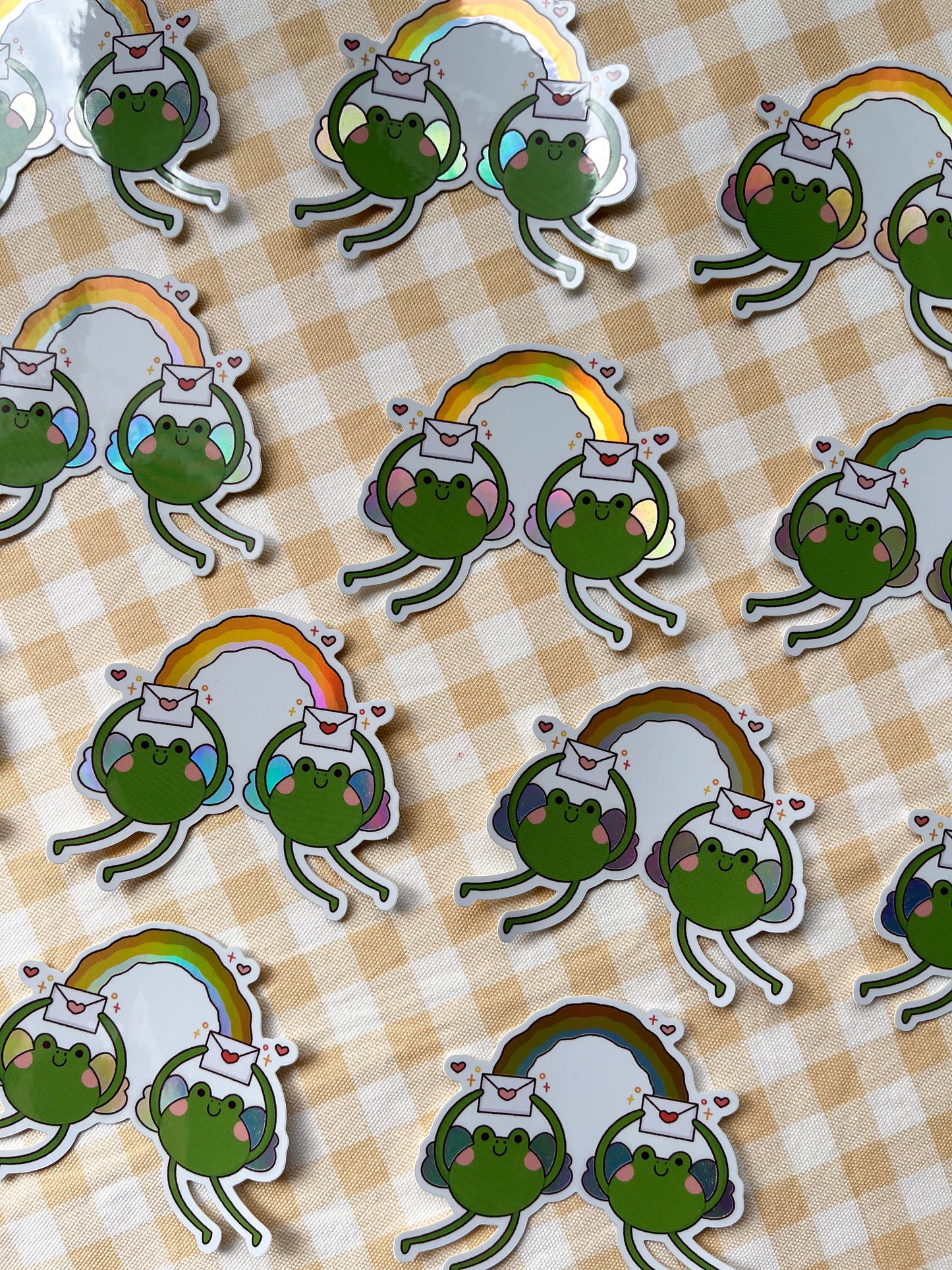 Sending Love Froggo Sticker