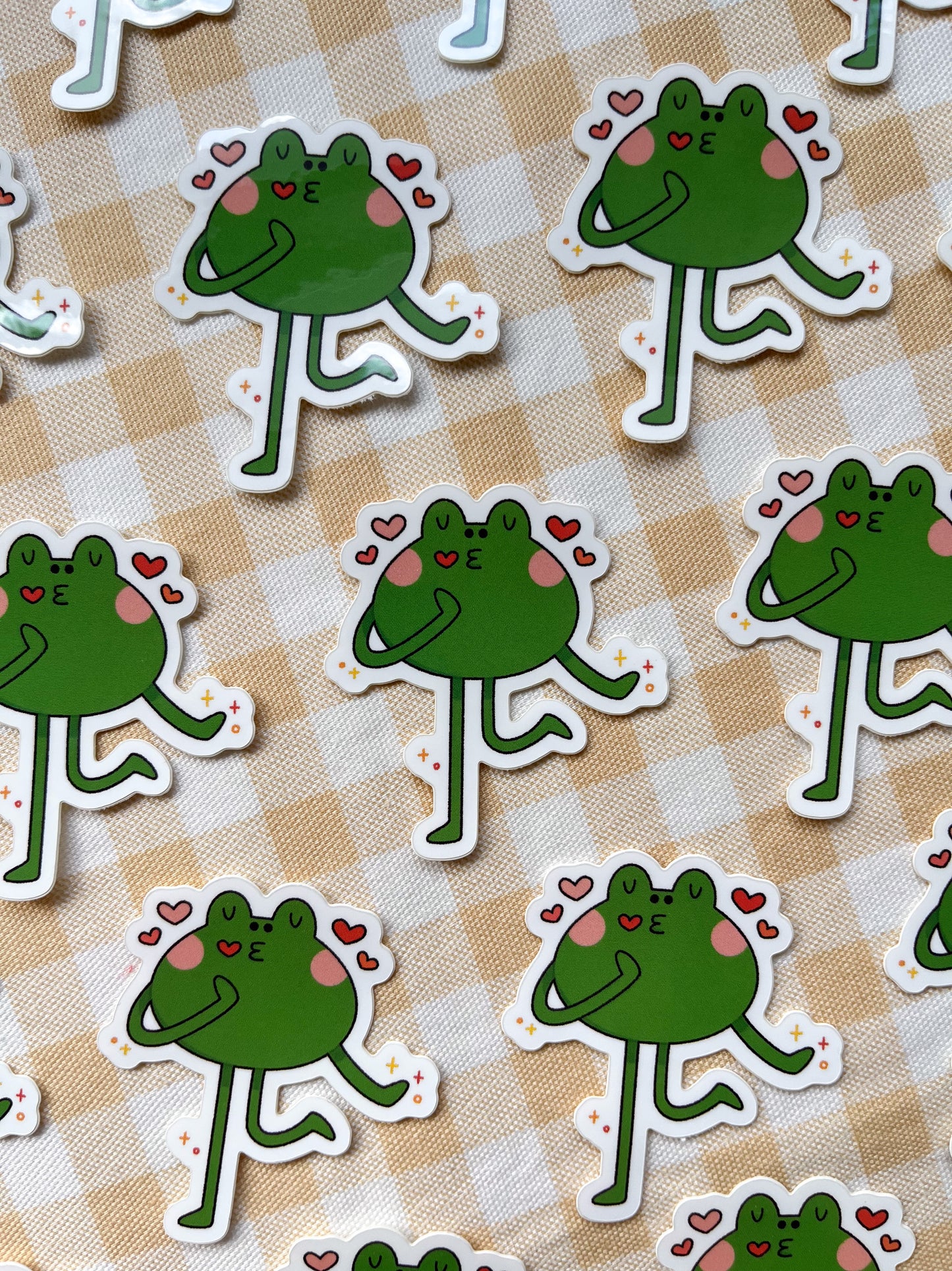 Kissy Kissy Froggo Sticker