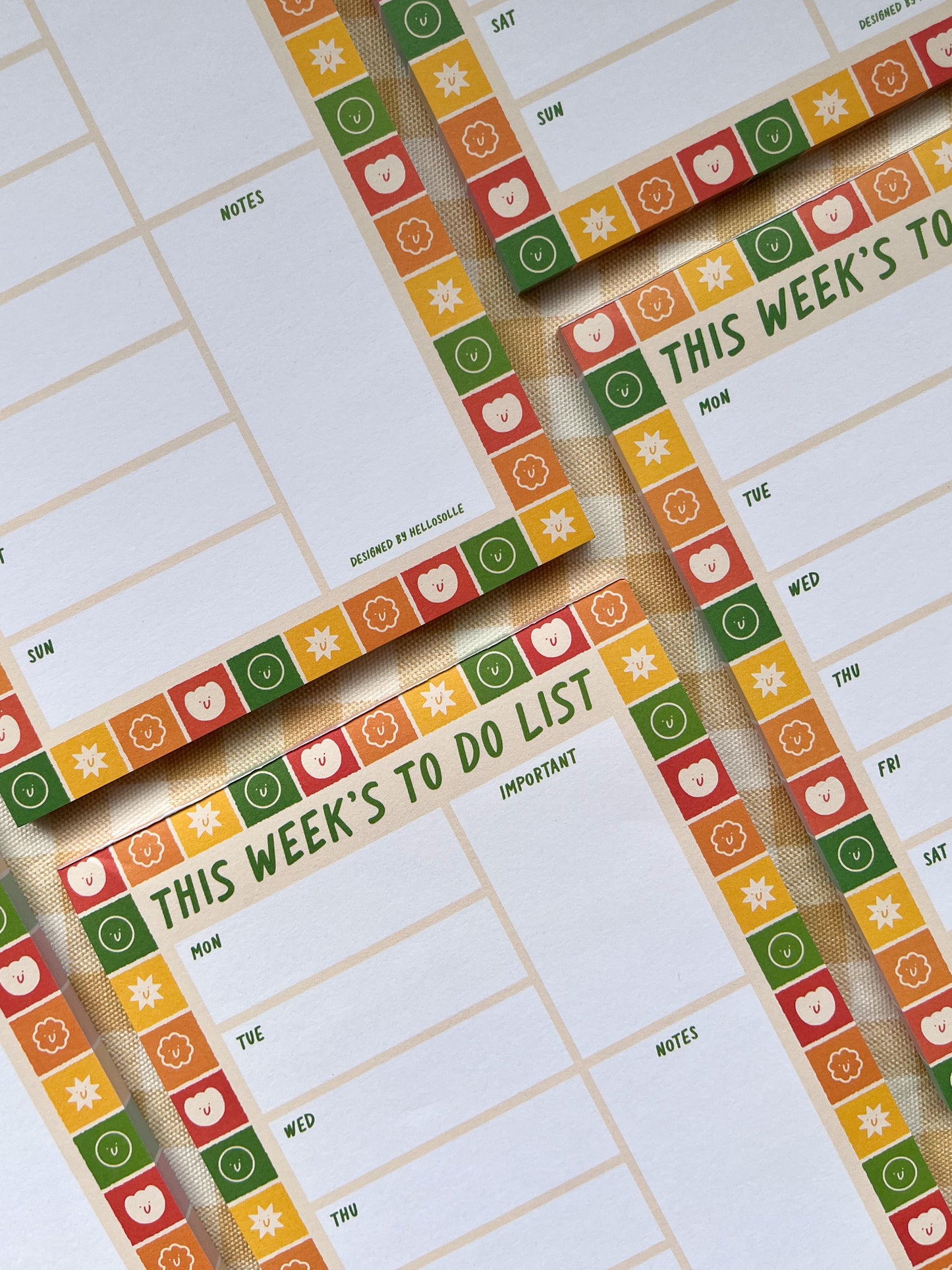 This Week's To Do List