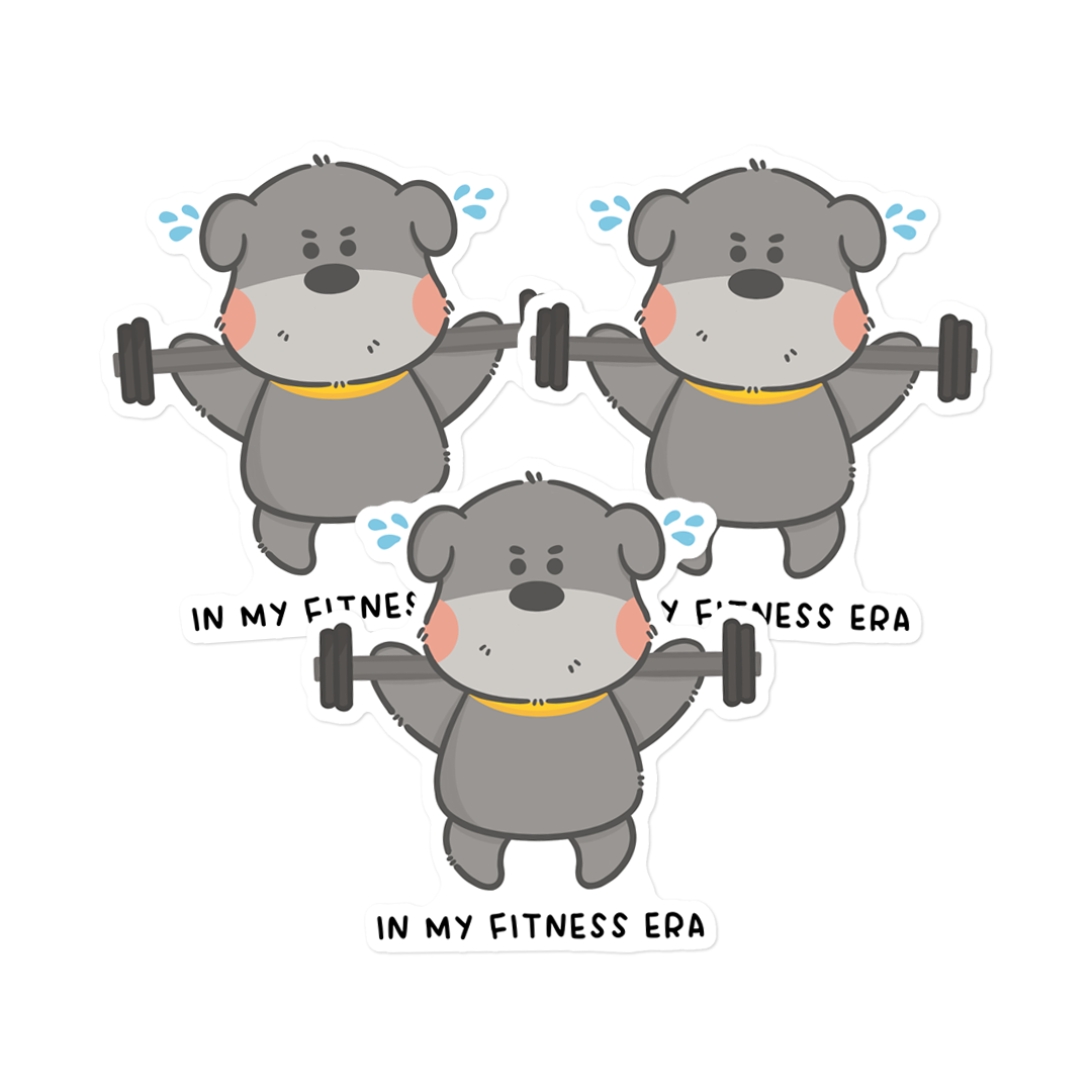 In My Fitness Era Sticker