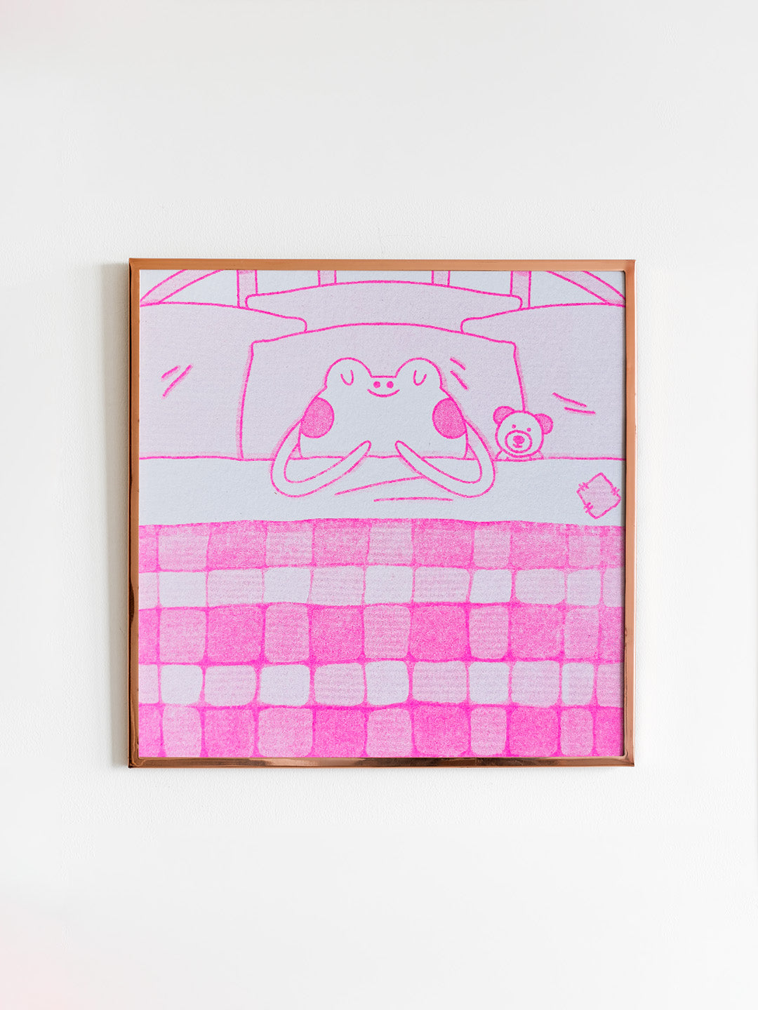Lazy Day Riso Print