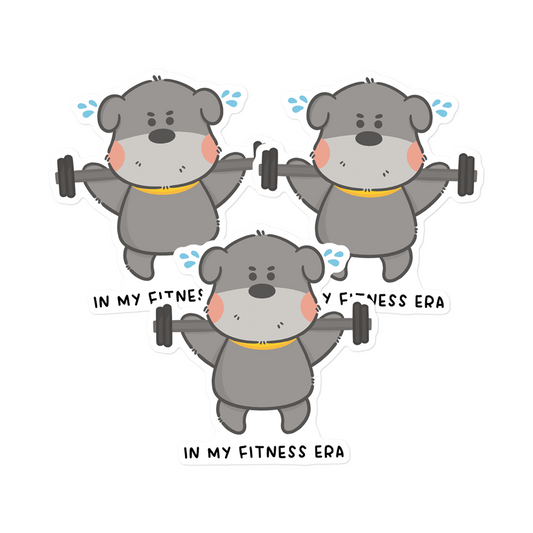 In My Fitness Era Sticker