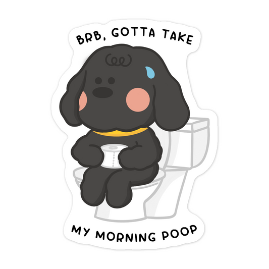 Morning Poop Sticker